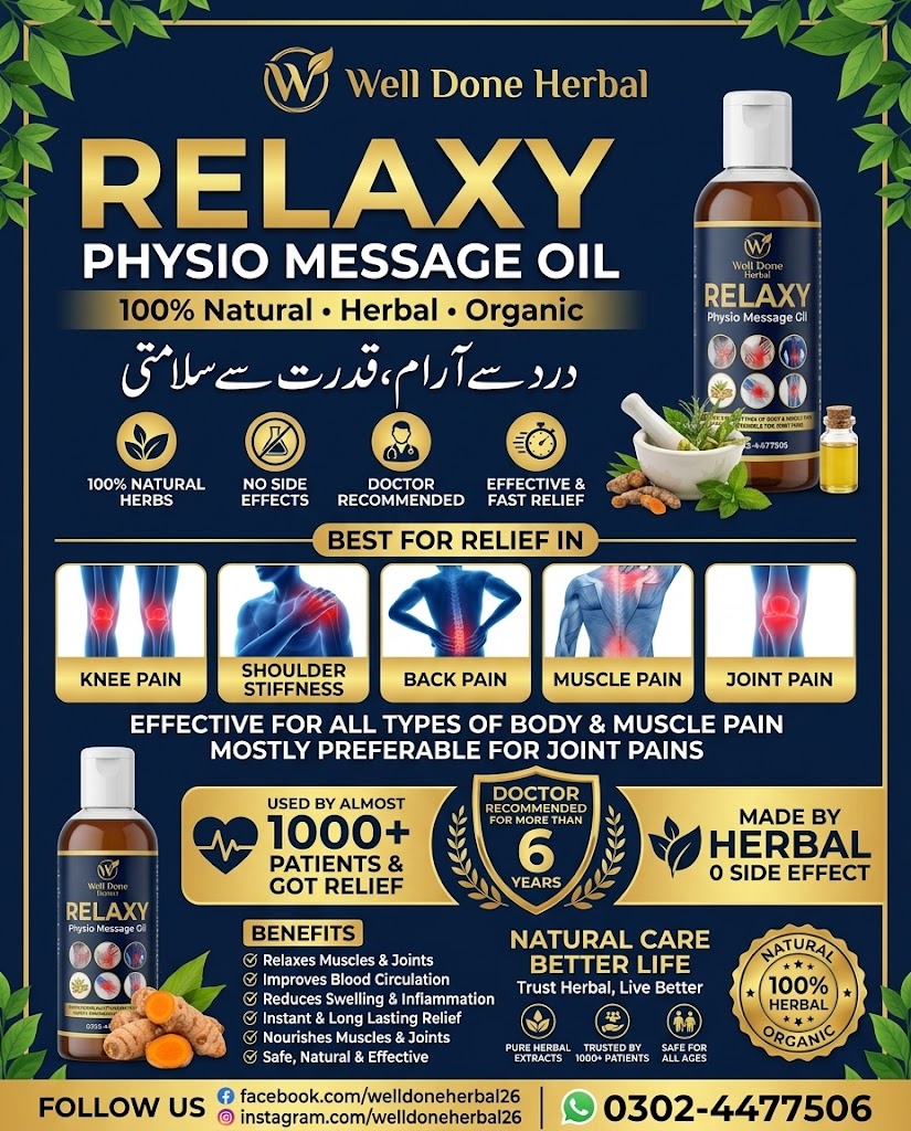 Relaxy Physio Massage Oil